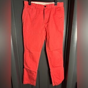 Club Monaco loose fit chino size 30 in coral color​​​​​